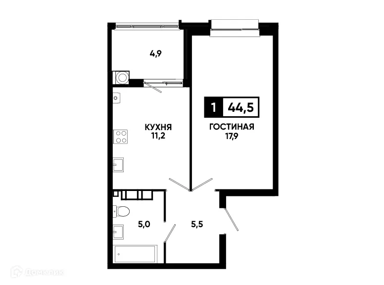 Фото квартиры в ЖК Кварталы 17/77