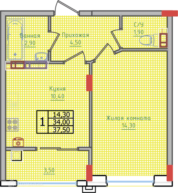 Квартира в ЖК "Суворов"