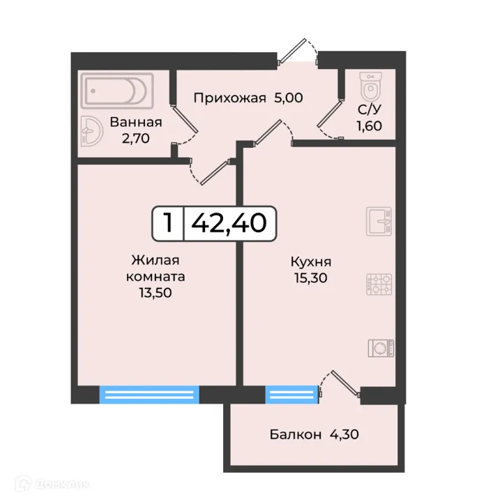 Фото квартиры в ЖК Европейский 5