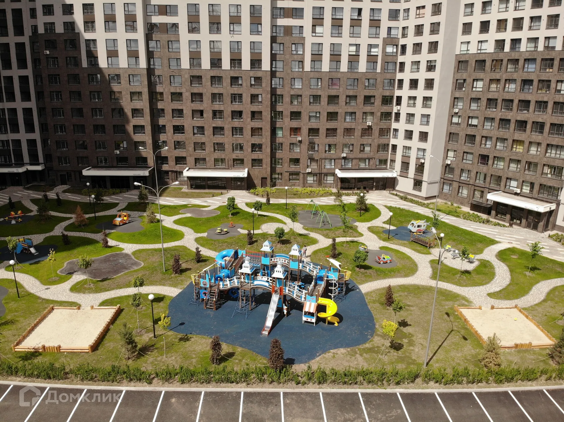 Планировка 3-комнатной квартиры 85.07 м² в ЖК Метропарк, г. Рязань — фото 9