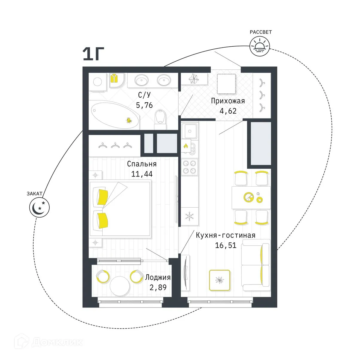 Фото квартиры в ЖК Космос