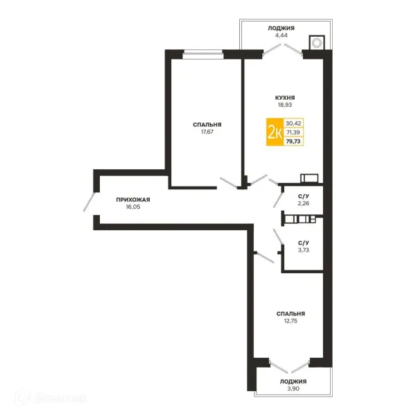 Квартира в ЖК Ривер Парк