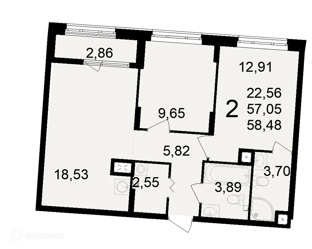 Фото квартиры в ЖК Макроквартал "Свобода"
