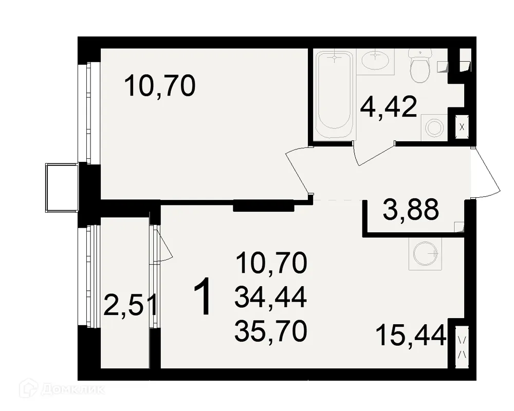 Фото квартиры в ЖК Макроквартал "Свобода"