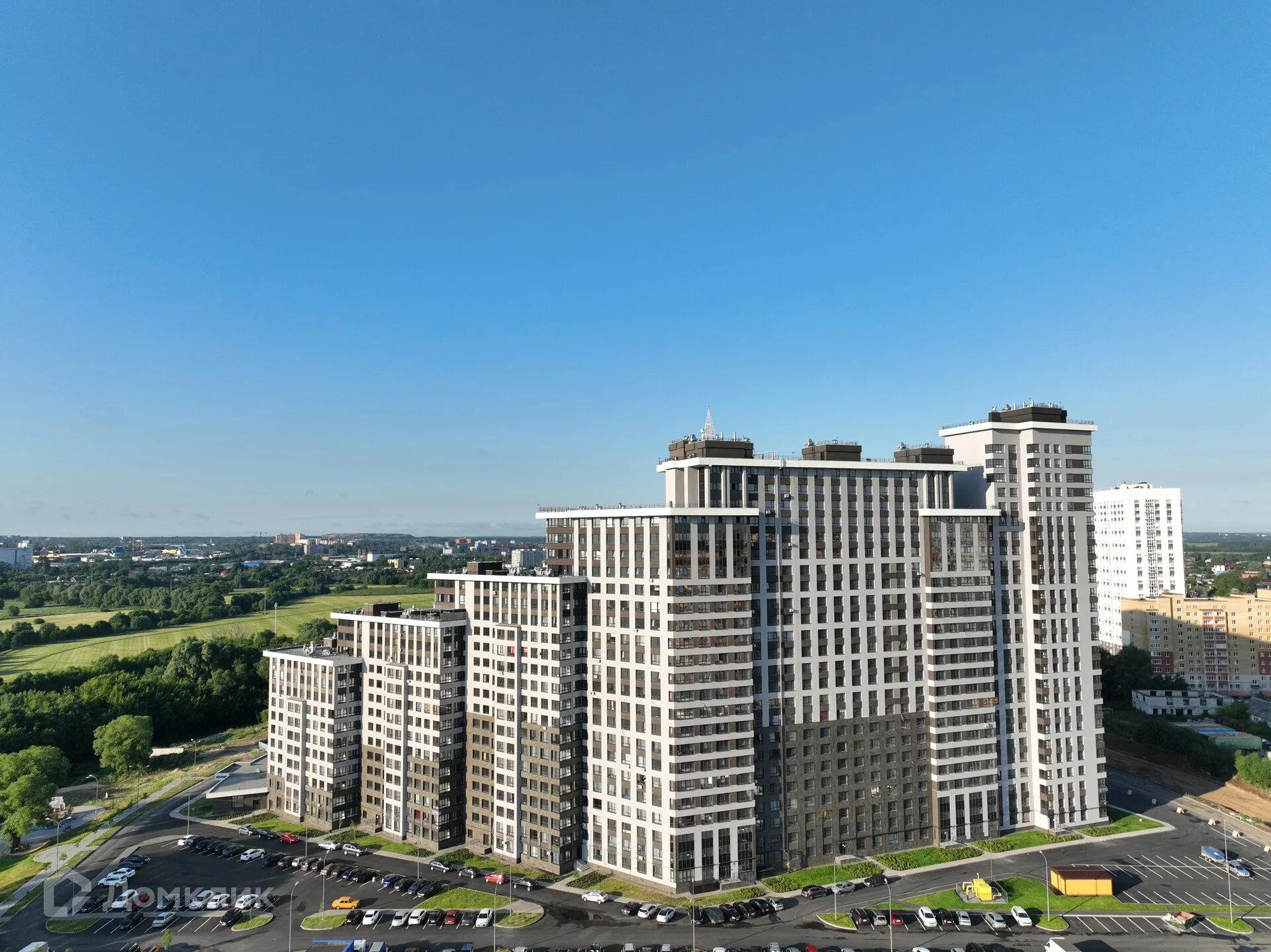 Планировка 2-комнатной квартиры 69.56 м² в ЖК Метропарк, г. Рязань — фото 3