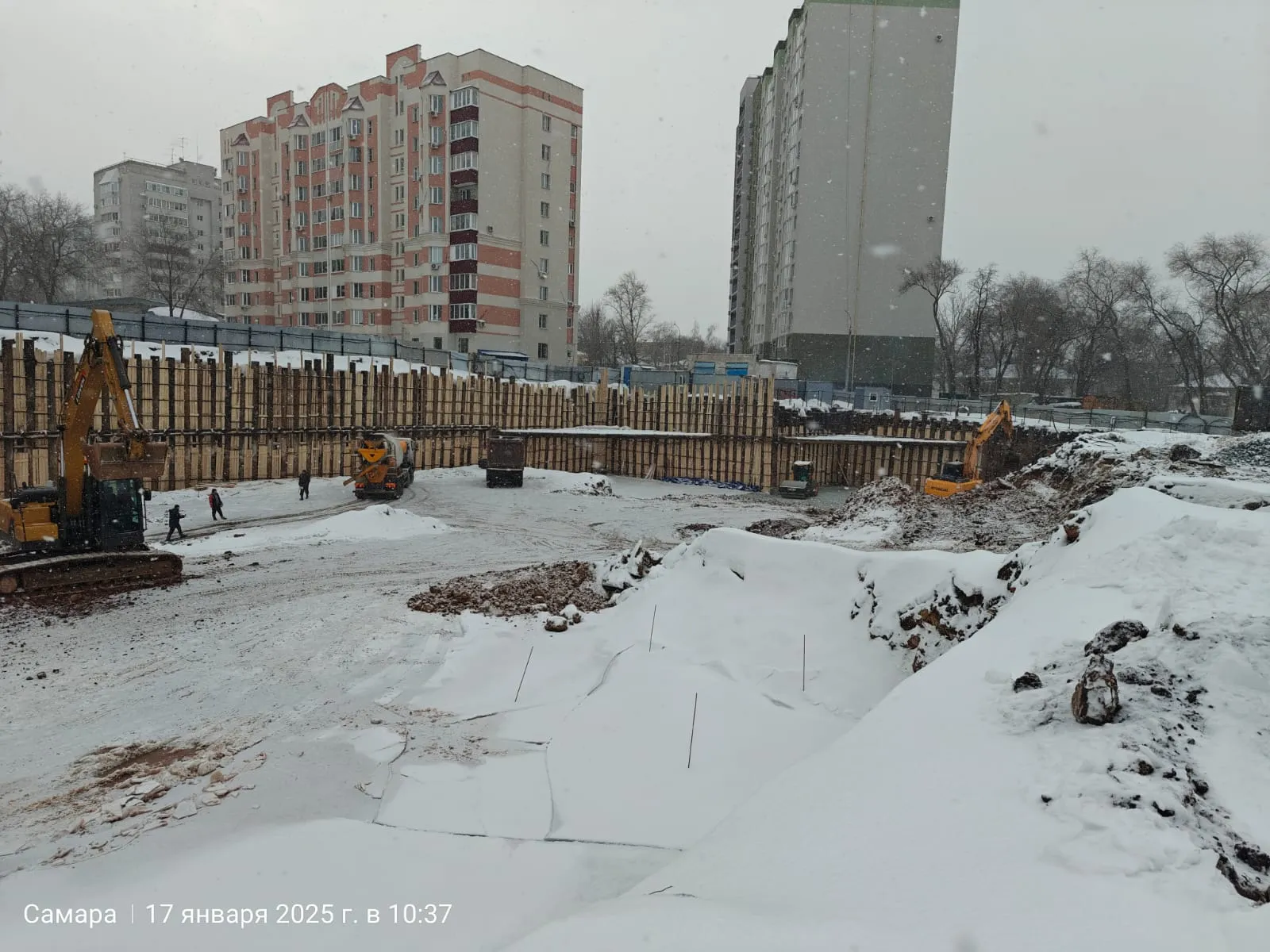 ЖК СПУТНИК ход строительства