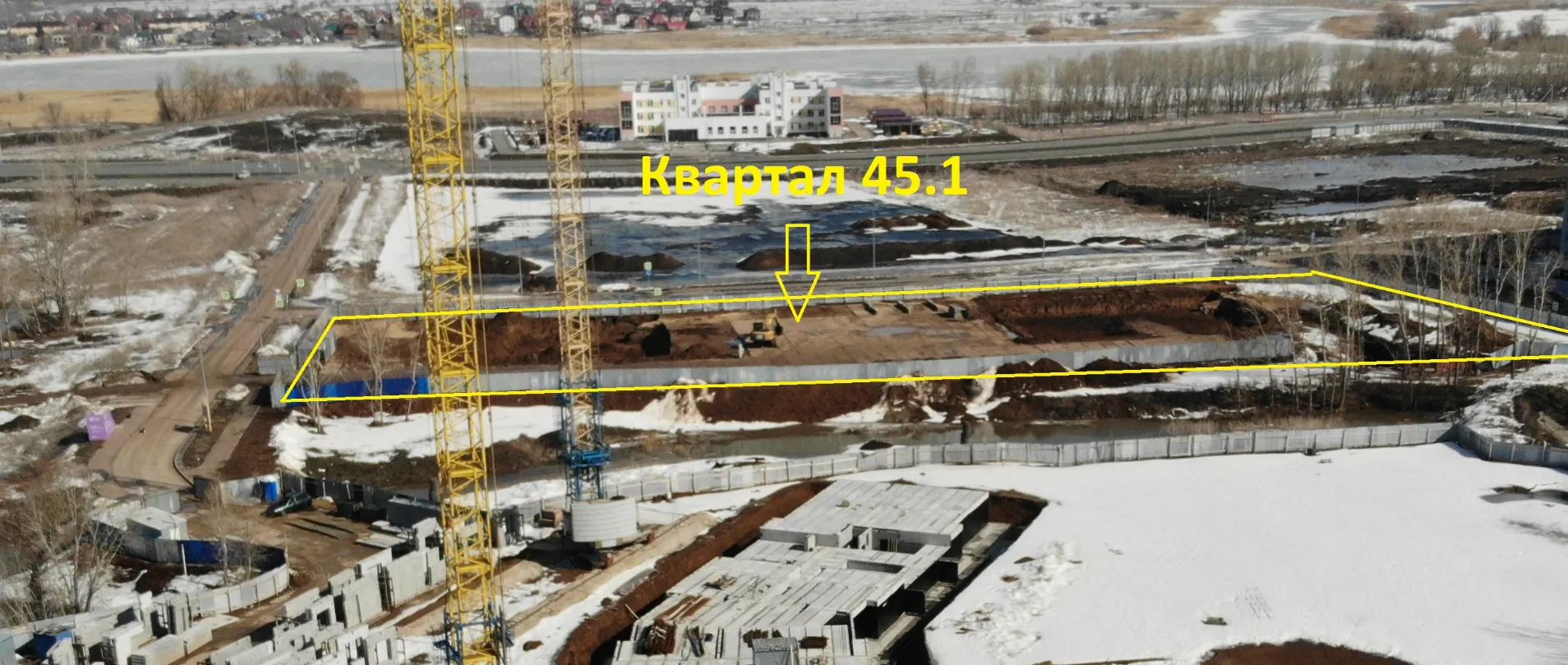 ЖК Квартал Центральный. Мкр. Южный Город ход строительства