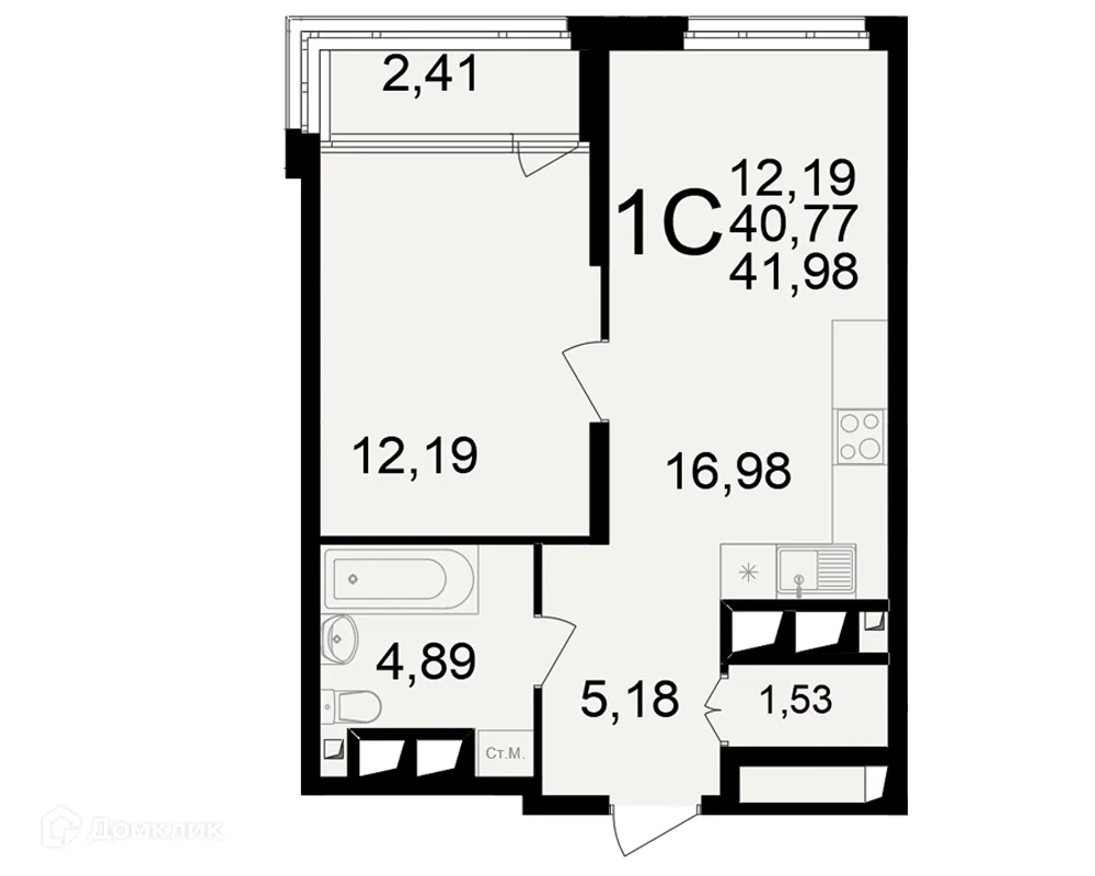 Фото квартиры в ЖК Большая история