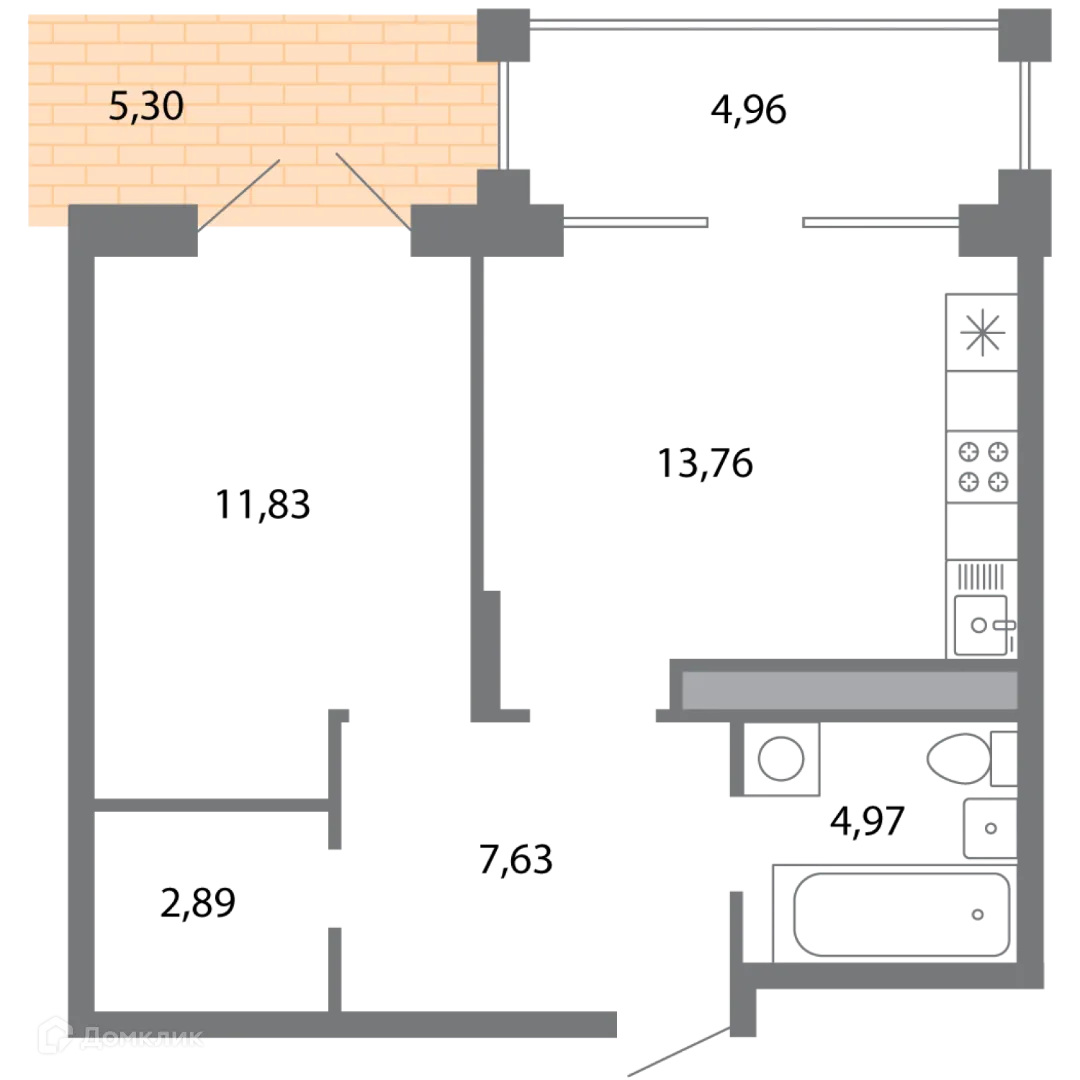 Фото квартиры в ЖК Солотчинский квартал