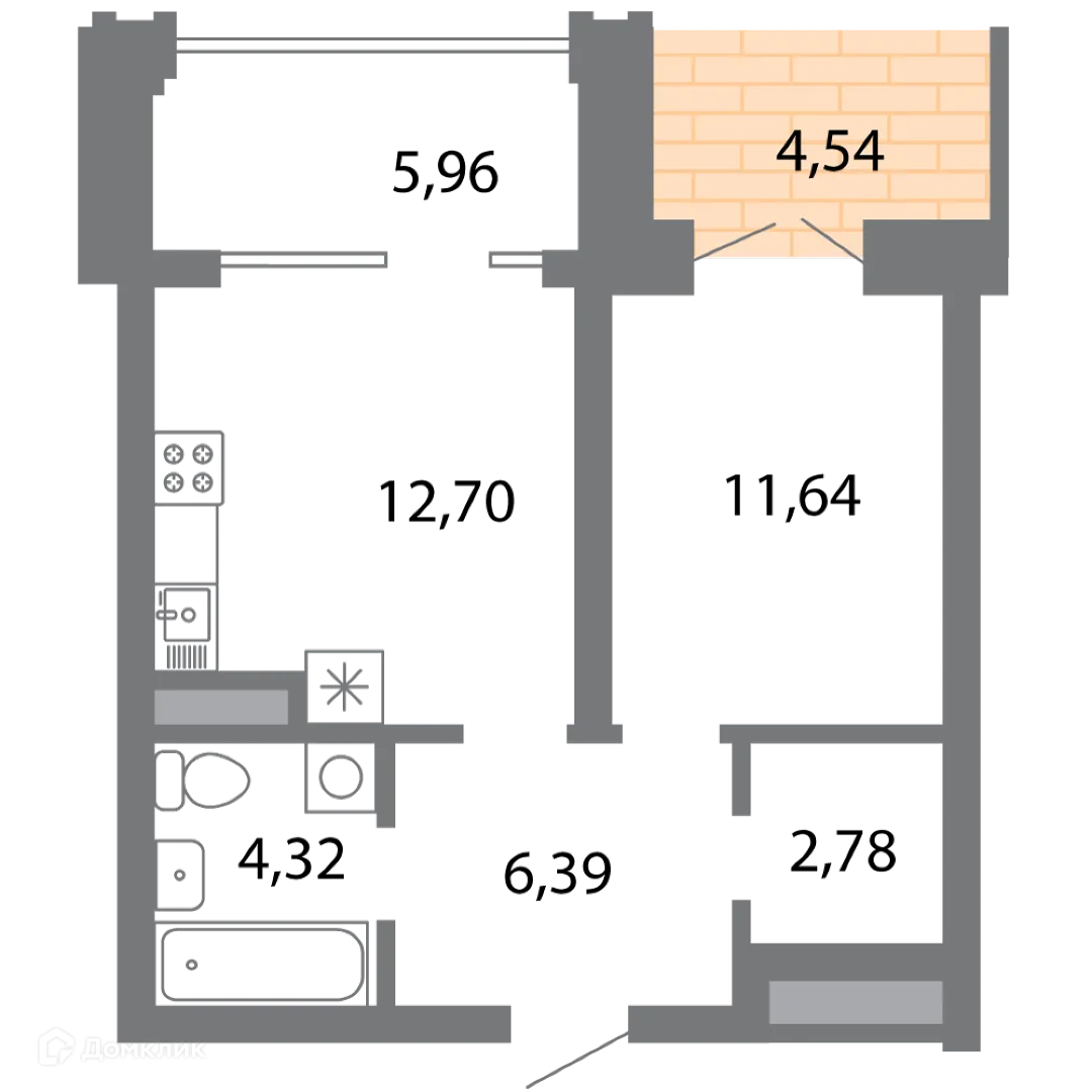 Фото квартиры в ЖК Солотчинский квартал