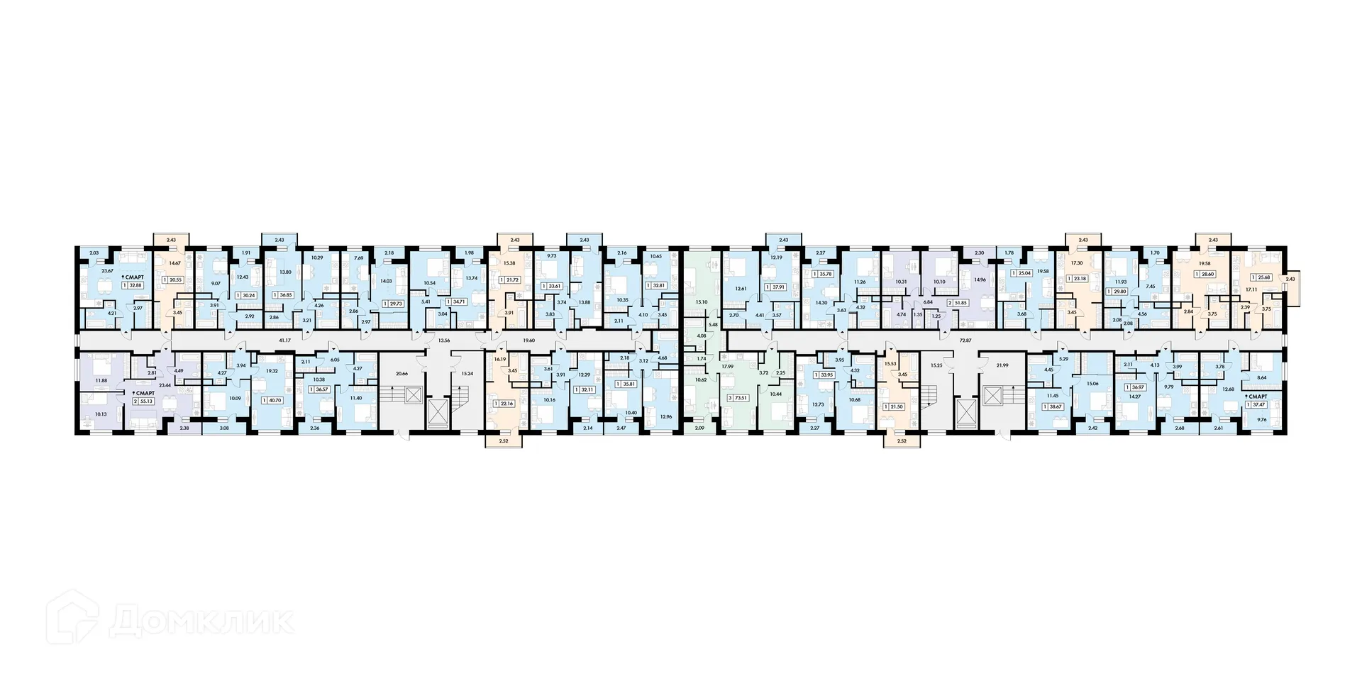 Фото квартиры в ЖК Окские просторы