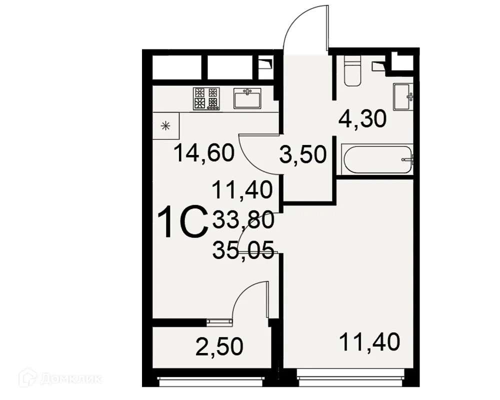 Фото квартиры в ЖК "Легенда"