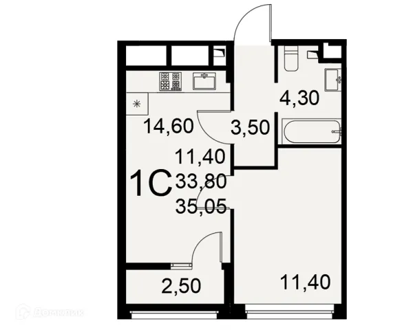 1 комн. квартиры в Рязани новостройки