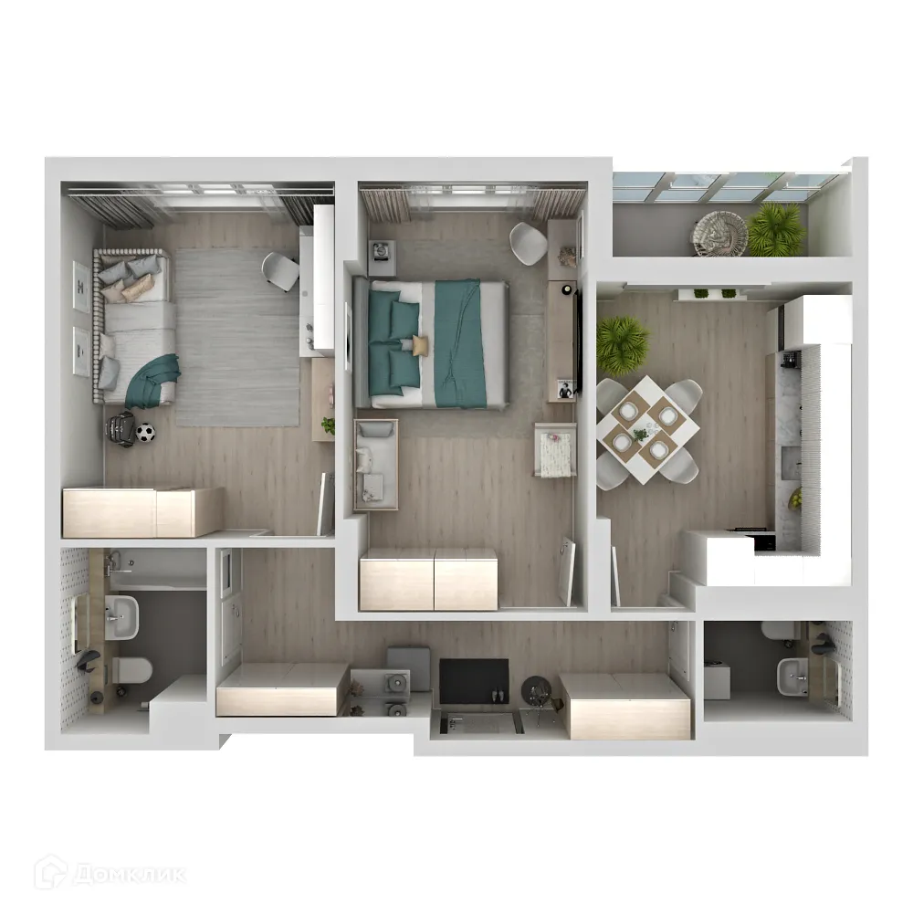 Фото квартиры в ЖК Макрорайон АМГРАД