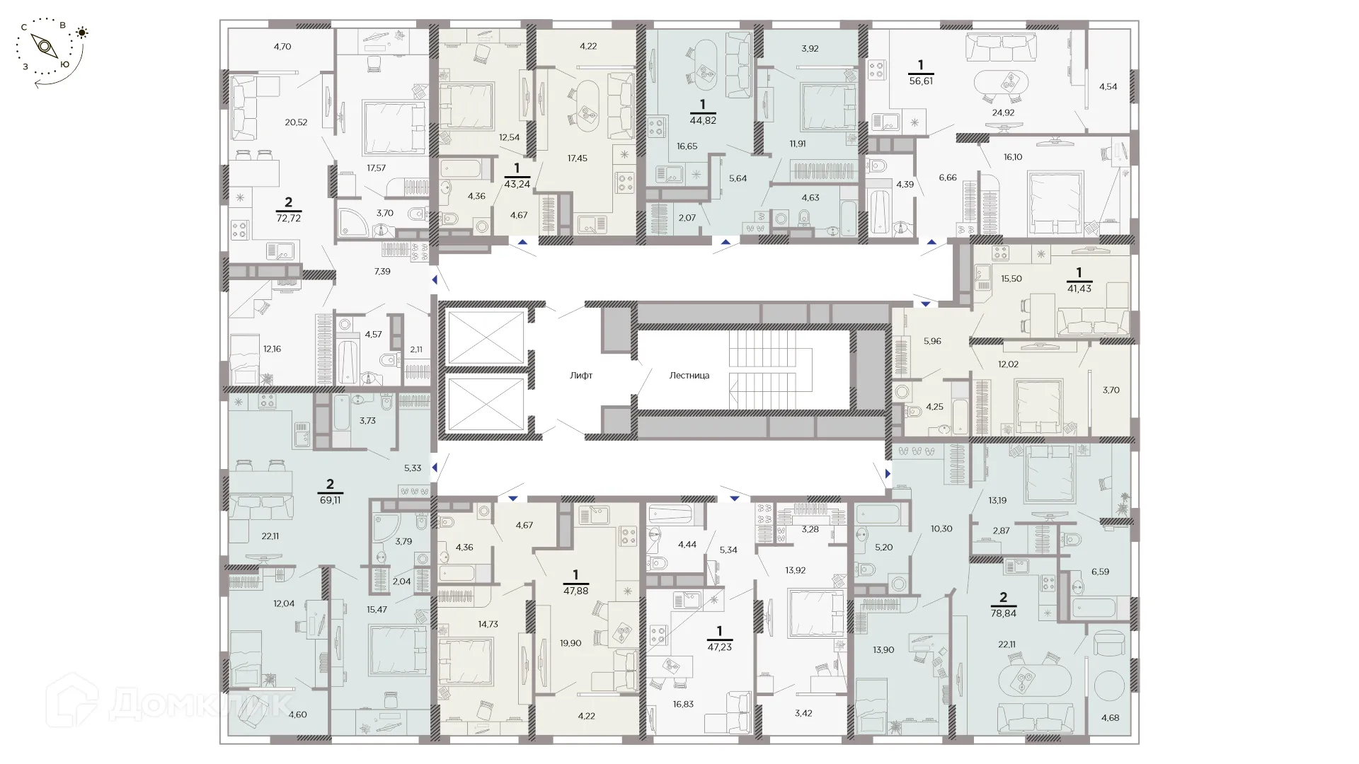 Фото квартиры в ЖК Дом по Московское шоссе