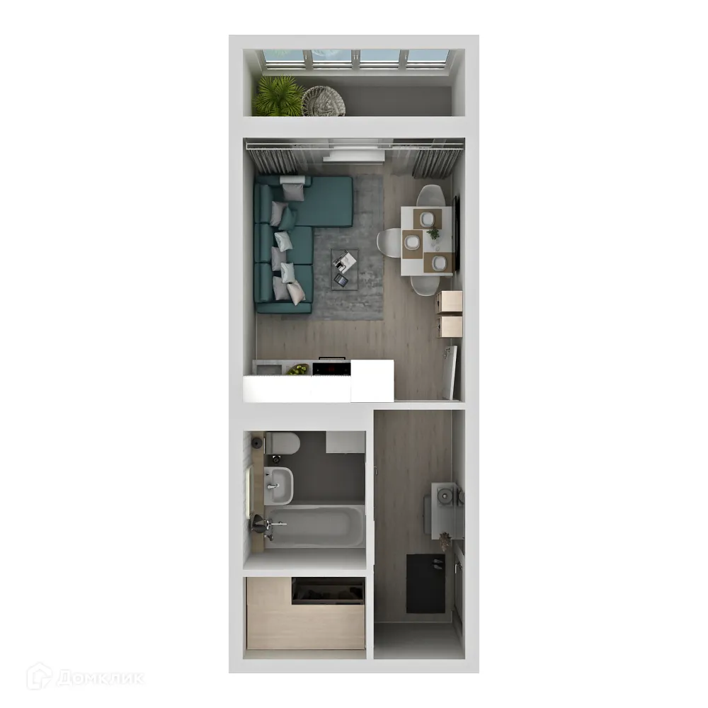 Фото квартиры в ЖК Макрорайон АМГРАД