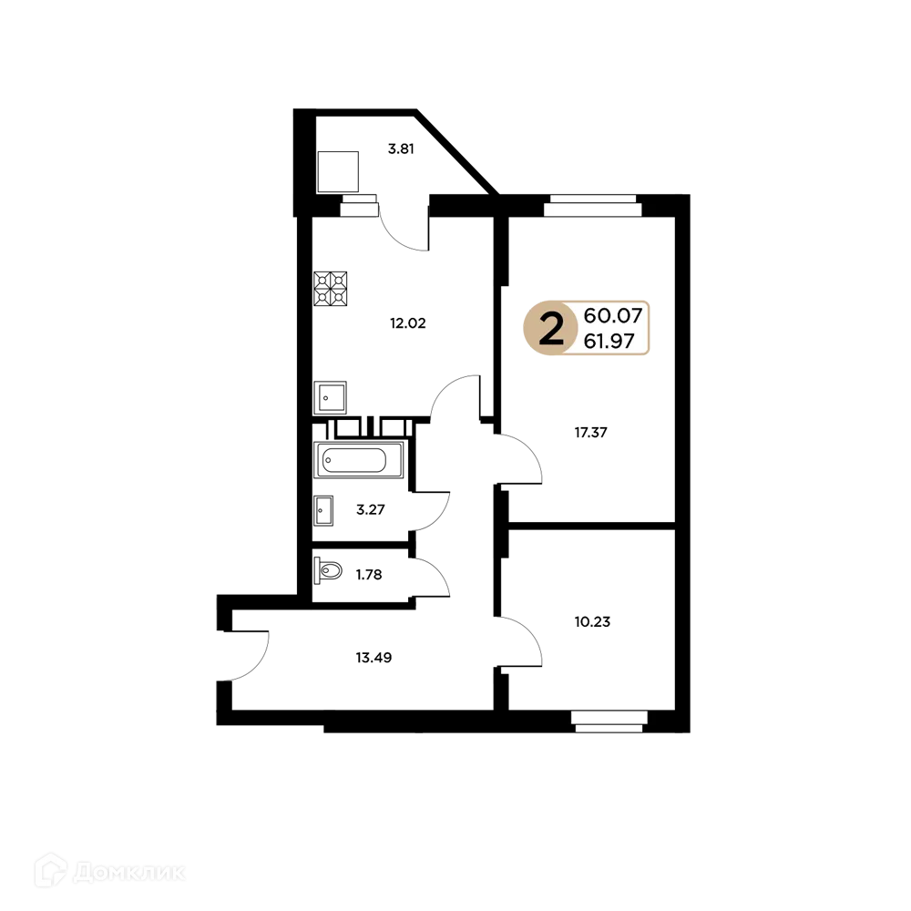 Фото квартиры в ЖК Московский