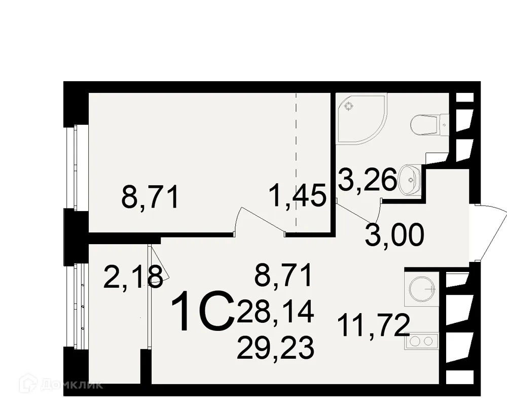 Фото квартиры в ЖК"Новое измерение"