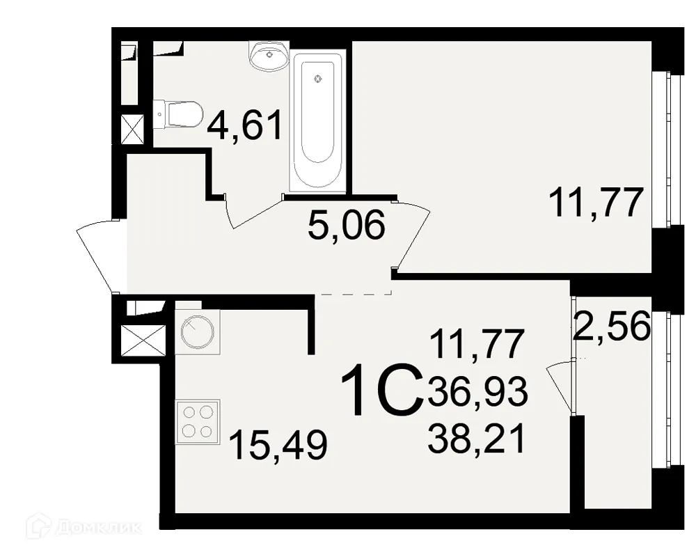 Фото квартиры в ЖК"Новое измерение"