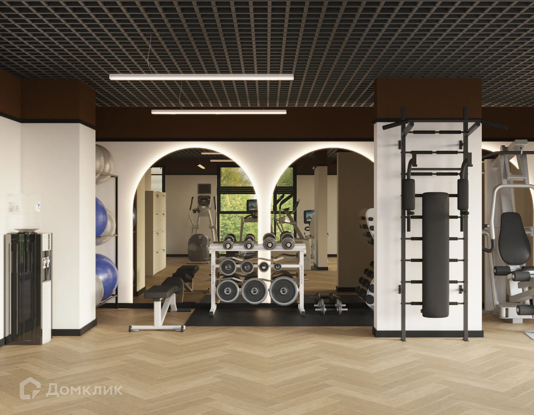 Планировка 2-комнатной квартиры 77.92 м² в ЖК Манхэттен, г. Рязань — фото 17