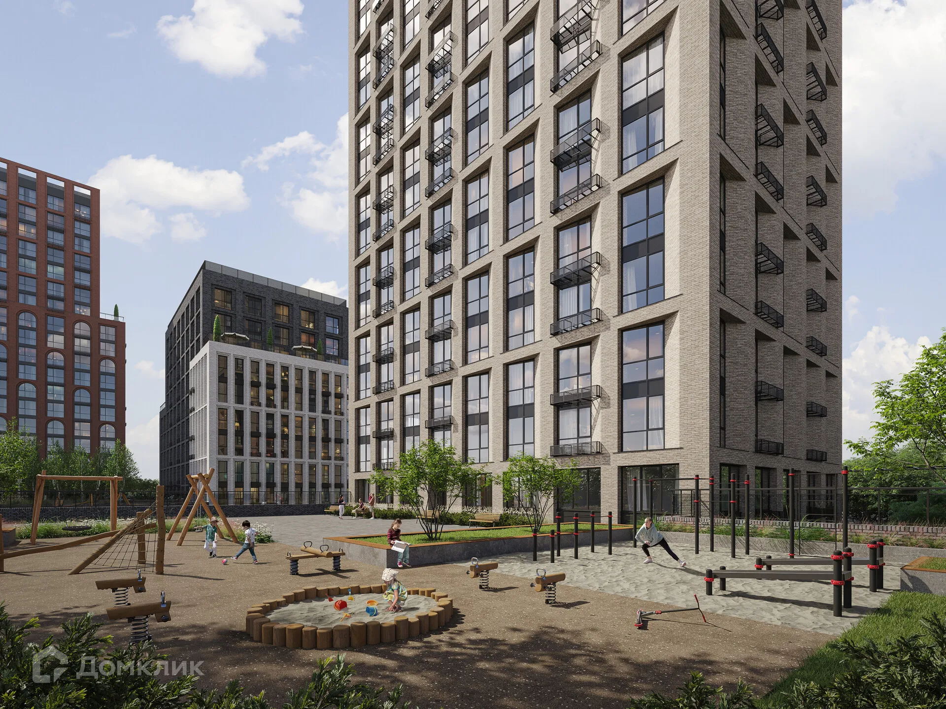 Планировка 1-комнатной квартиры 53.82 м² в ЖК Манхэттен, г. Рязань — фото 7