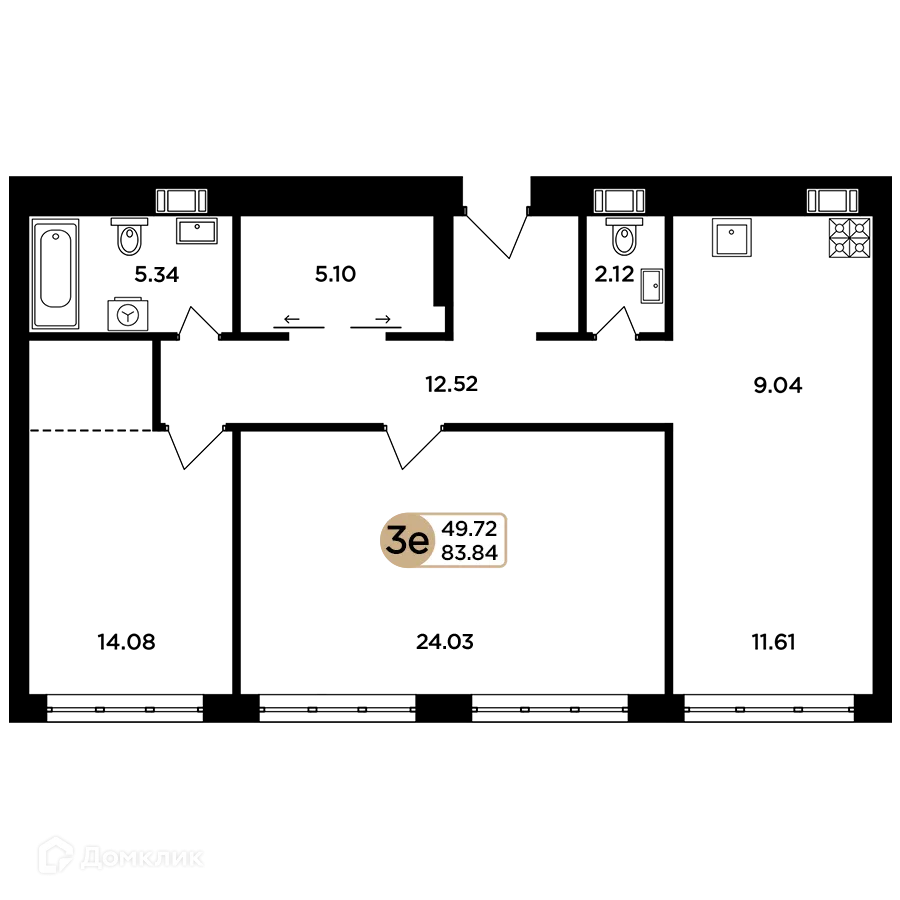 Фото квартиры в ЖК Легенда