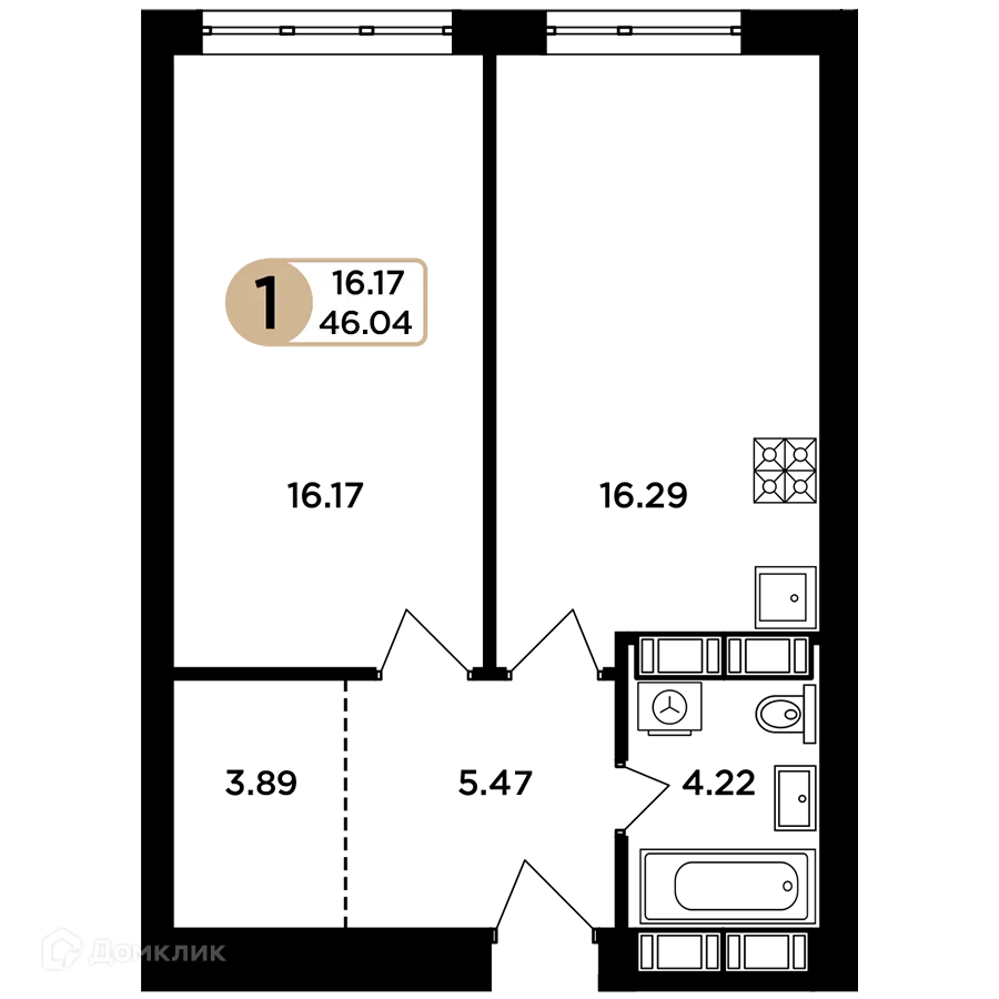 Фото квартиры в ЖК Легенда