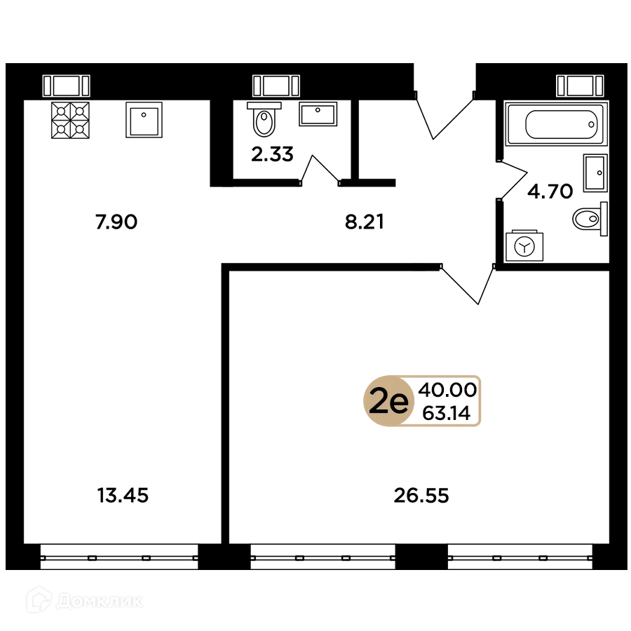 Фото квартиры в ЖК Легенда