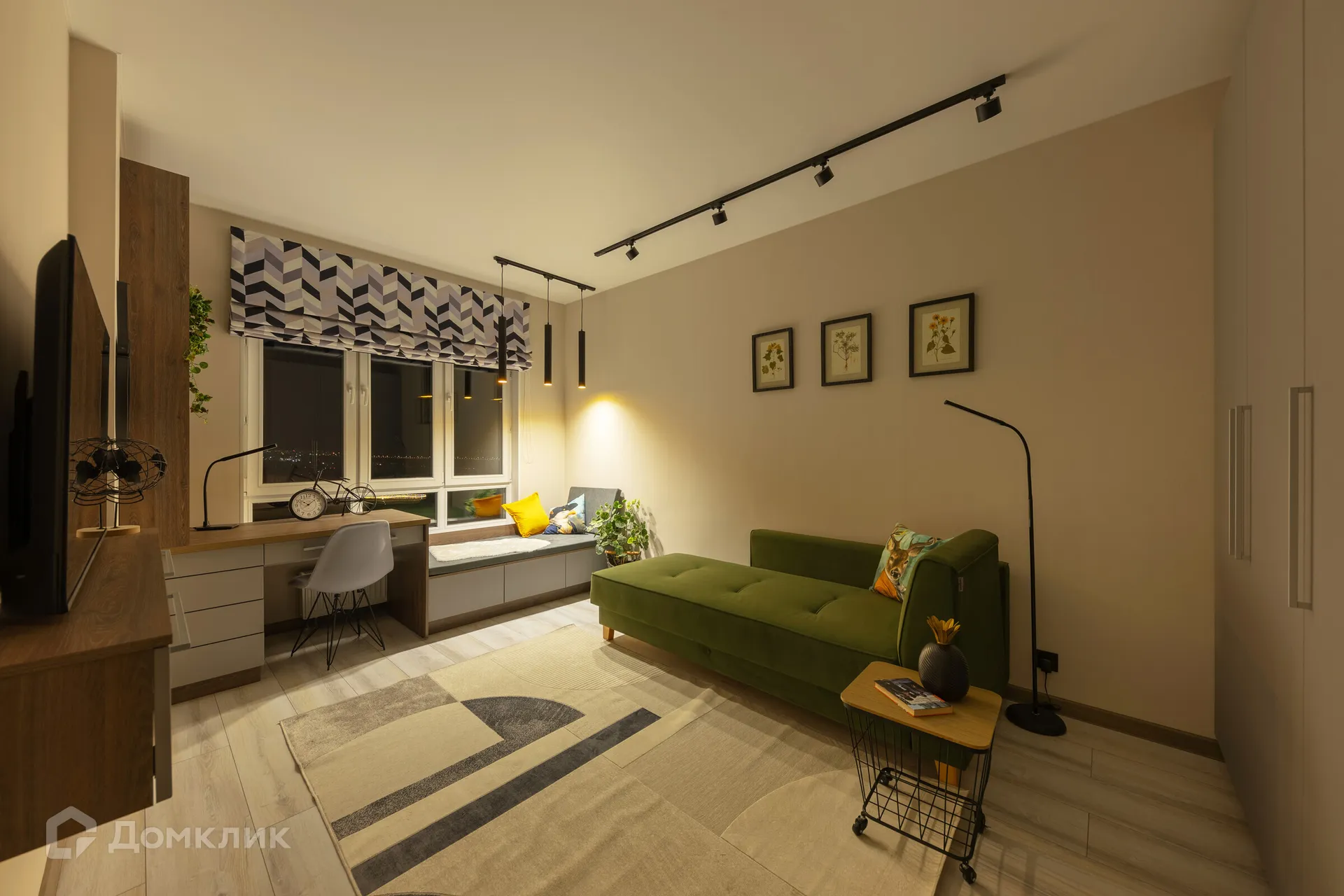 Планировка 1-комнатной квартиры 45.08 м² в ЖК РОЩА, г. Рязань — фото 30