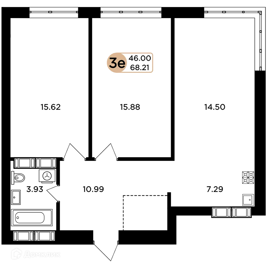 Фото квартиры в ЖК Легенда