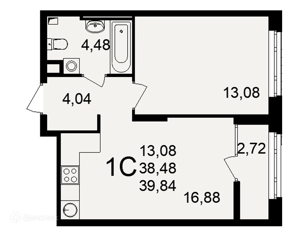 Фото квартиры в ЖК Аура