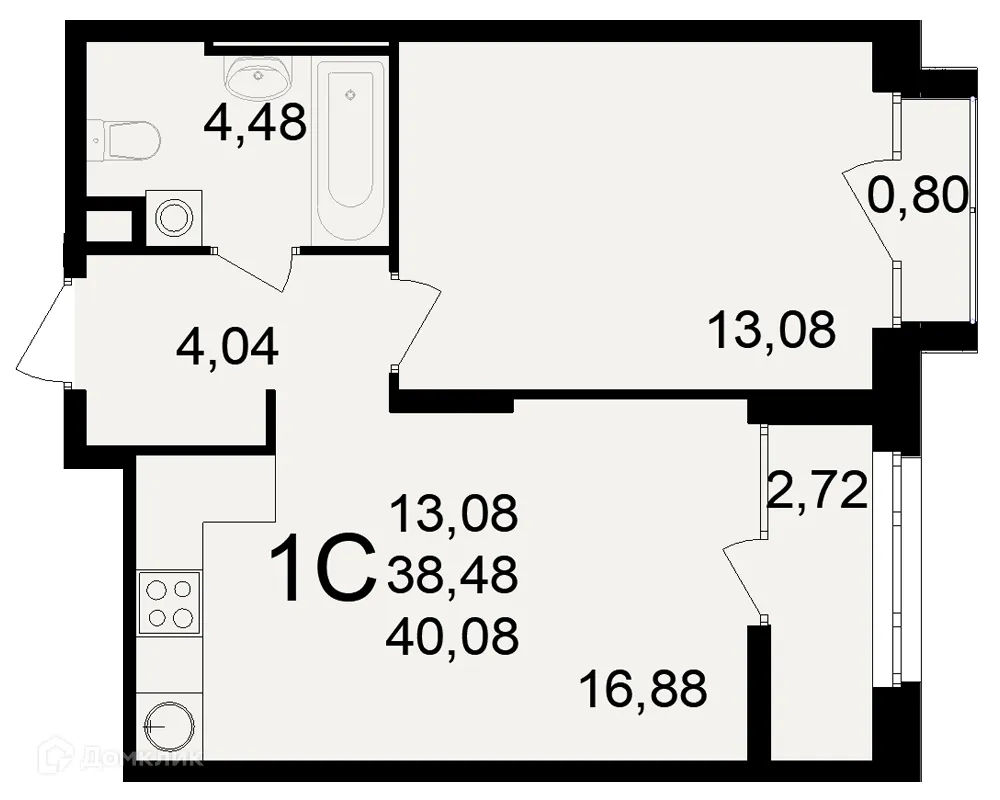 Фото квартиры в ЖК Аура