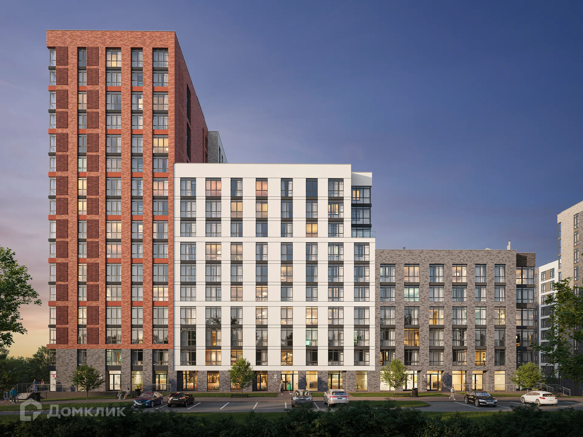 Планировка 2-комнатной квартиры 68.95 м² в ЖК "Голландия", г. Рязань — фото 9