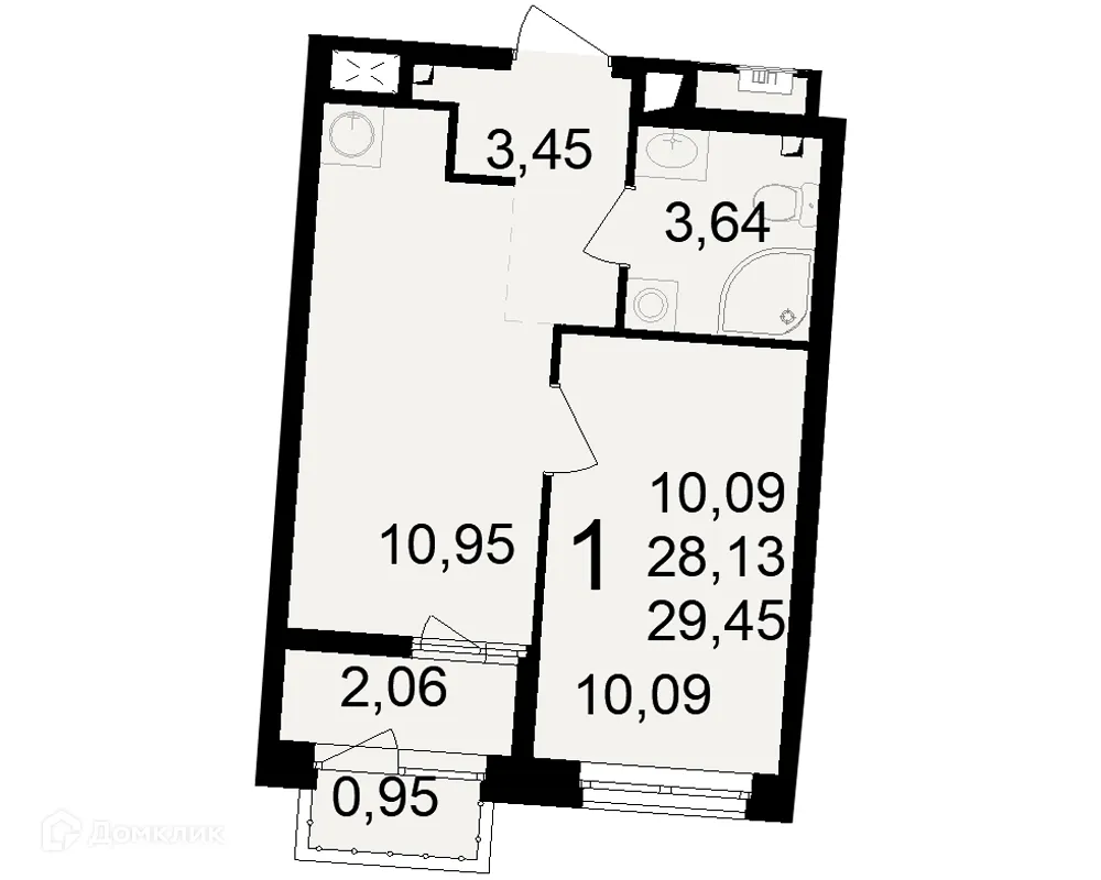 Фото квартиры в ЖК Макроквартал "Свобода"