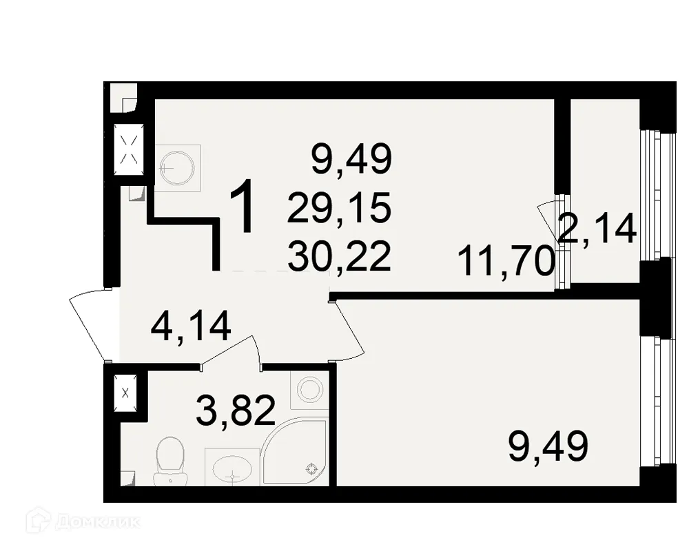 Фото квартиры в ЖК Макроквартал "Свобода"