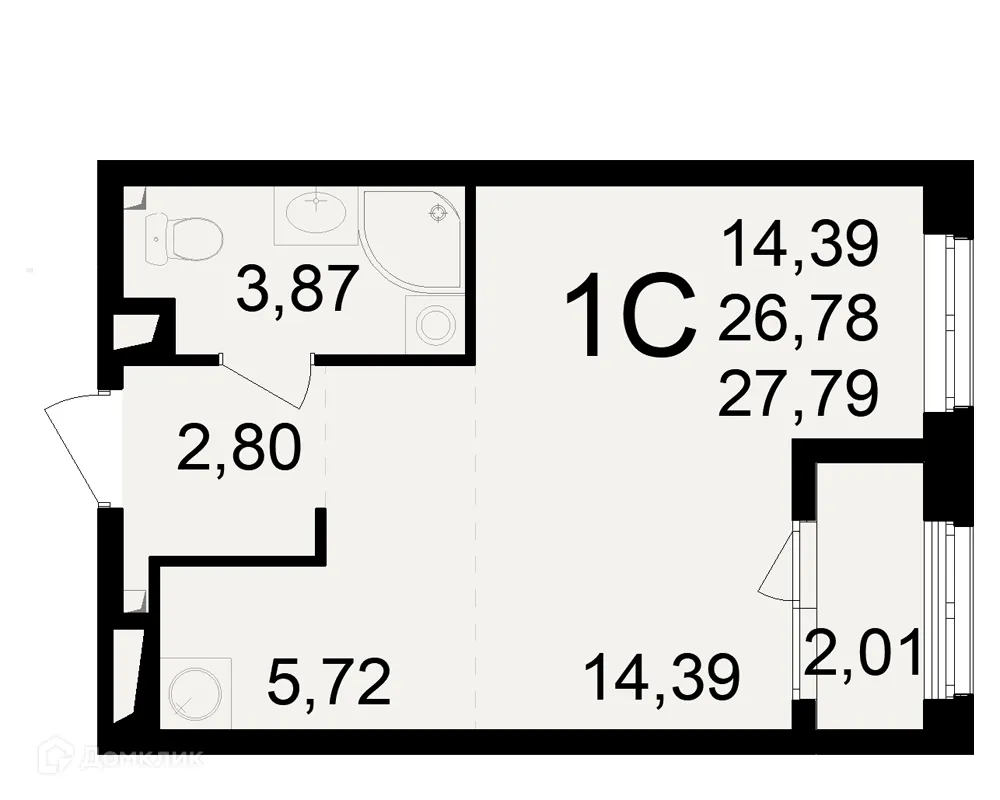 Фото квартиры в ЖК Макроквартал "Свобода"