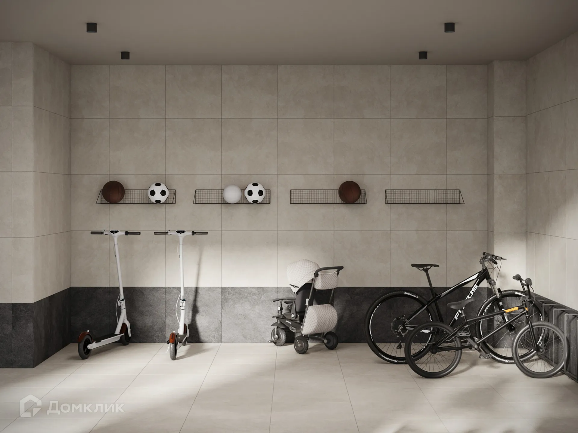 Планировка 2-комнатной квартиры 86 м² в ЖК Резиденция Поляна, г. Рязань — фото 13