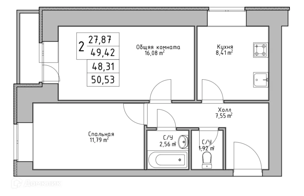 Фото квартиры в ЖК по ул Пятая линия