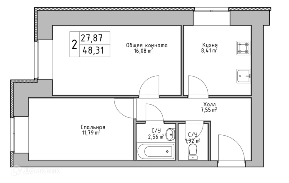 Фото квартиры в ЖК по ул Пятая линия