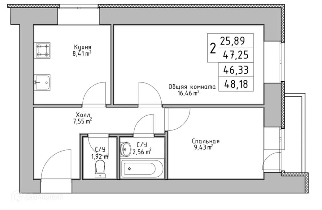 Фото квартиры в ЖК по ул Пятая линия