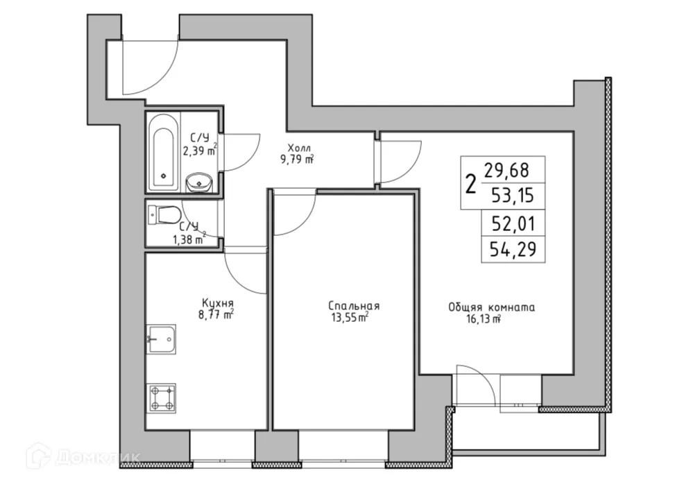 Фото квартиры в ЖК по ул Пятая линия