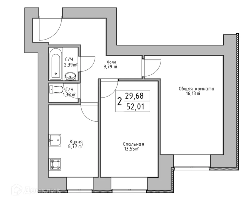 Фото квартиры в ЖК по ул Пятая линия