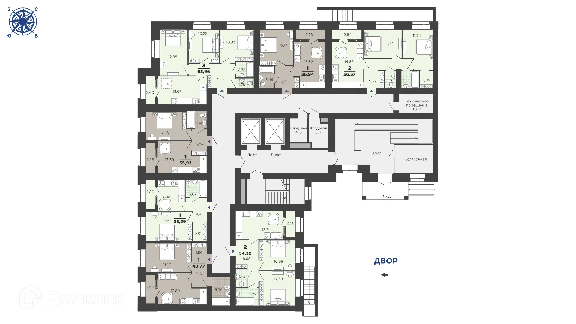 Фото квартиры в ЖК "Юный"