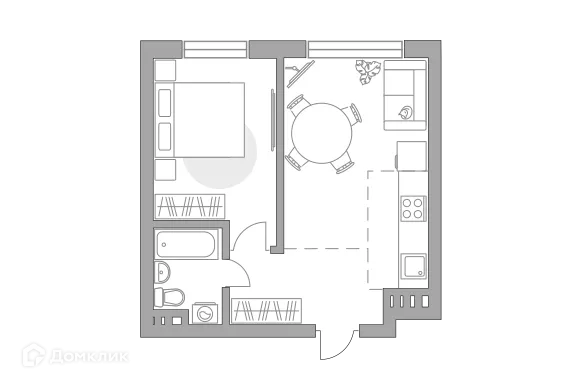 Фото квартиры в ЖК «Театральный парк»