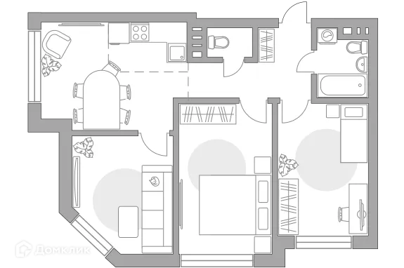 Фото квартиры в ЖК «Театральный парк»