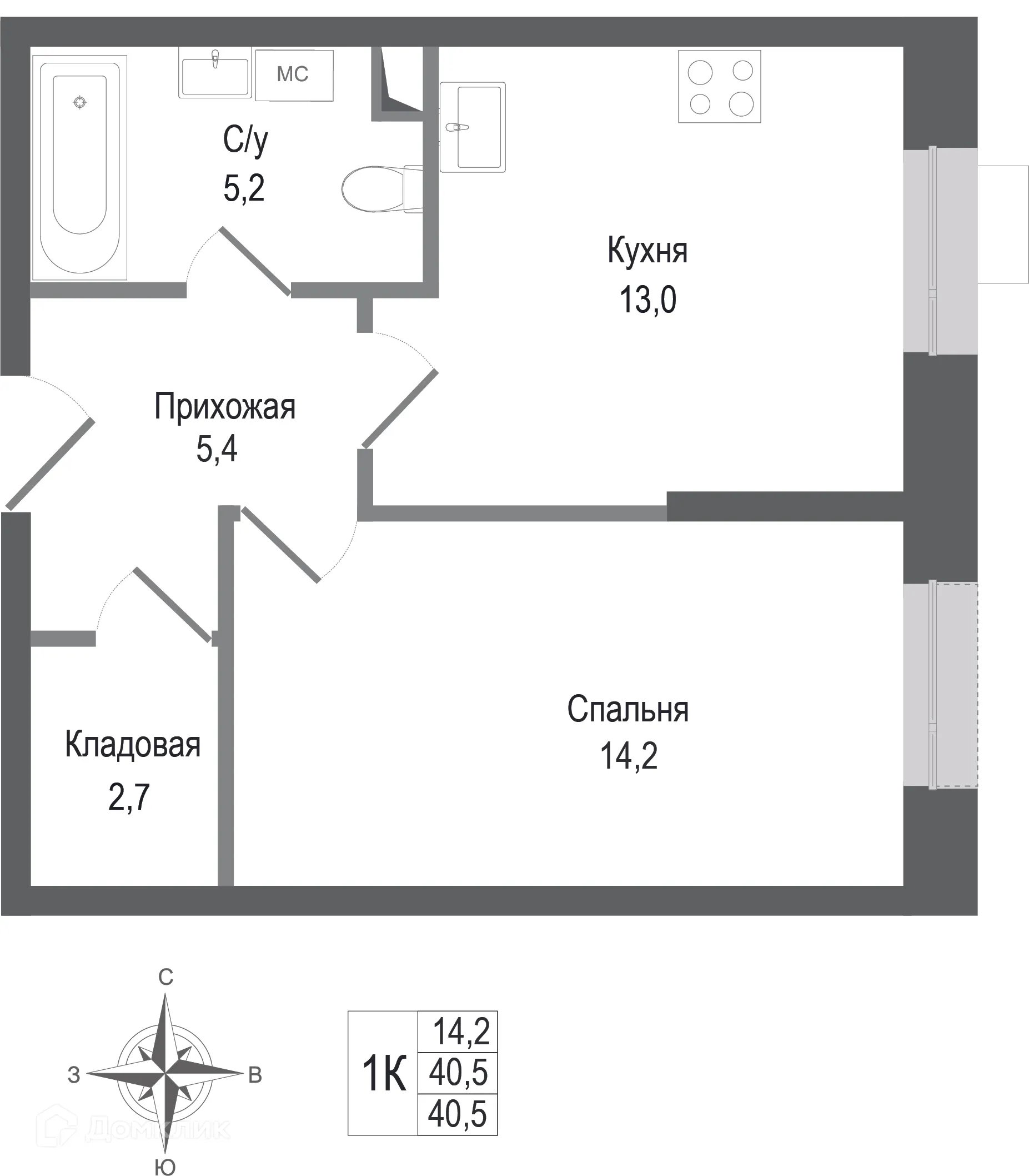 Фото квартиры в ЖК Киноквартал