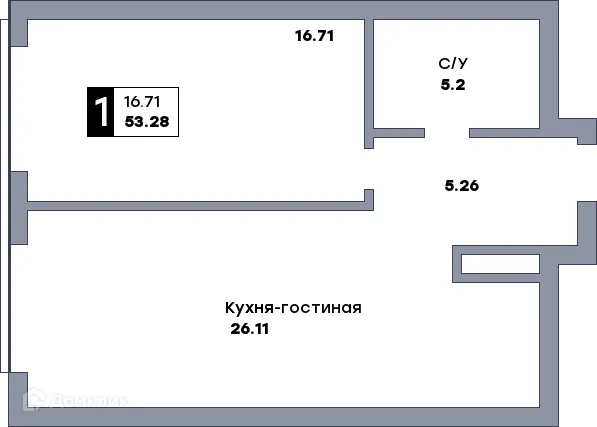 Фото квартиры в ЖК Самара Сити