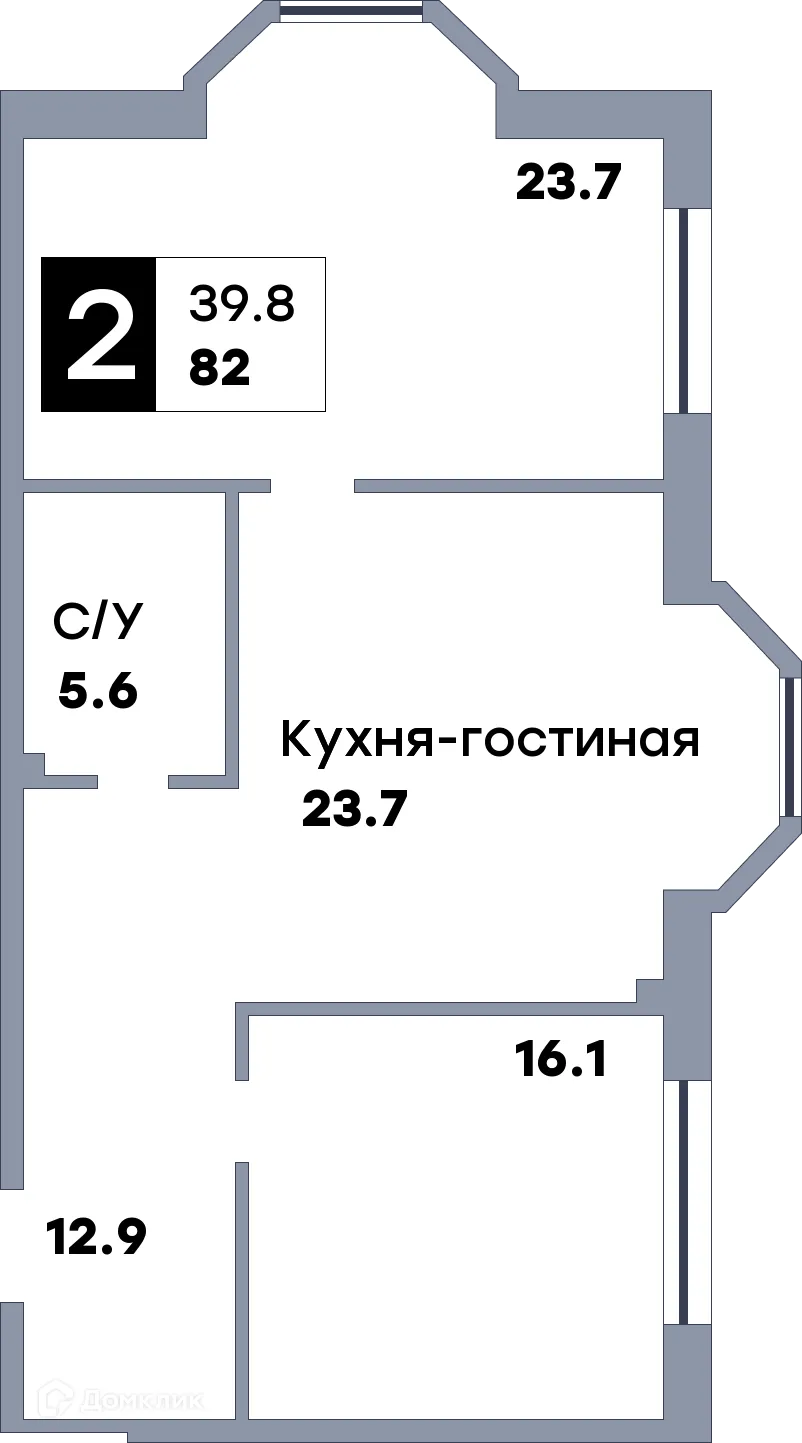 Фото квартиры в ЖК КВАТРО