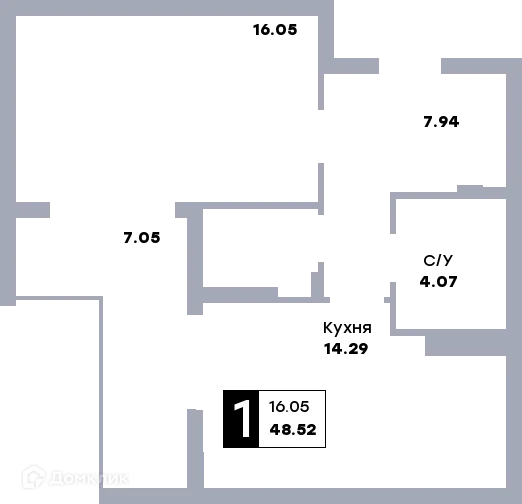 Фото квартиры в ЖК Зодиак