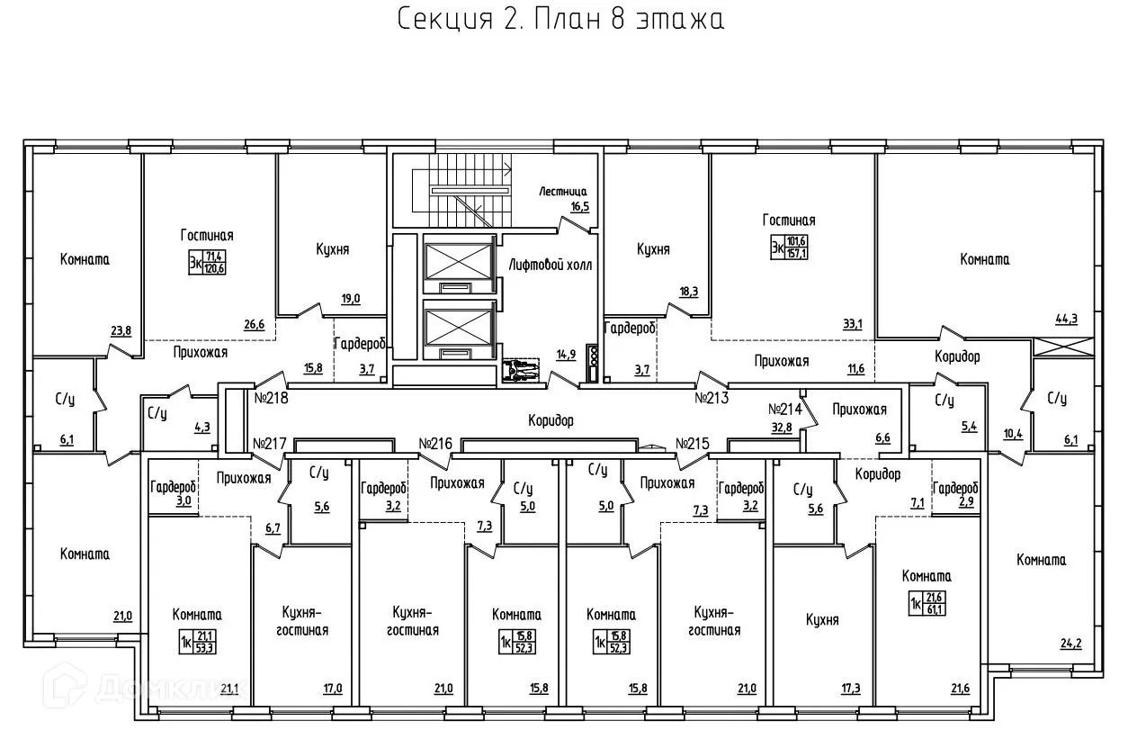 Фото квартиры в ЖК КВАТРО